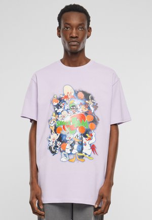 SPACE JAM TEAMWORK - Camiseta estampada - lilac