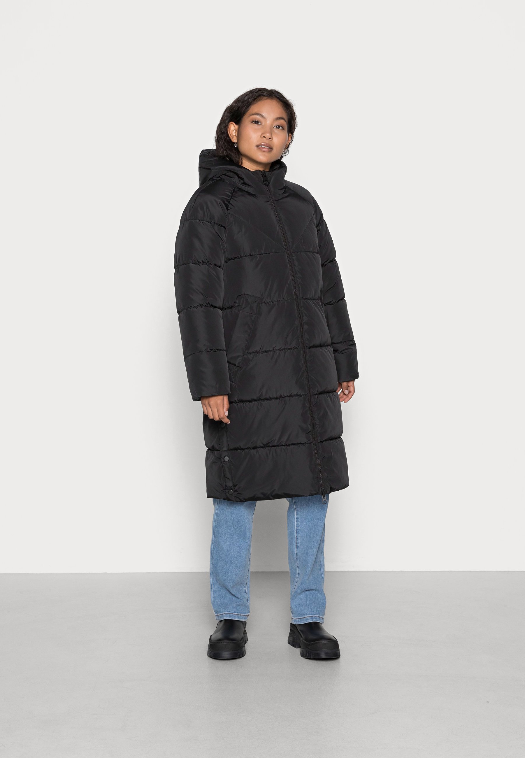 petite long puffa coat