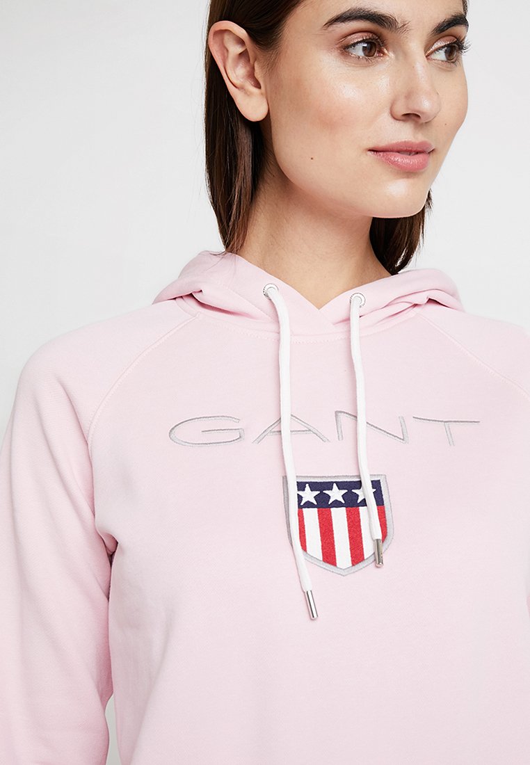 gant pink hoodie