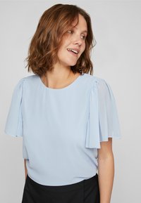VILA VIMICADA O NECK - Bluse - kentucky blue