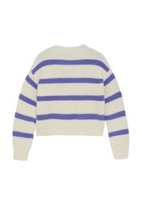 Indian Blue jeans FUZZY STRIPE - Pullover - cloud