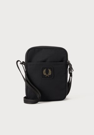 Fred Perry, CRINKLE SMALL SIDE UNISEX - Sac bandoulière - black