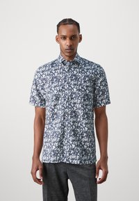 Ted Baker TAVARO - Vapaa-ajan kauluspaita - navy