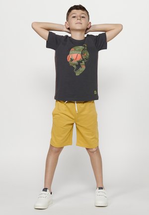 Koroshi SHORT-SLEEVED - Tričko s potlačou - gris   grey