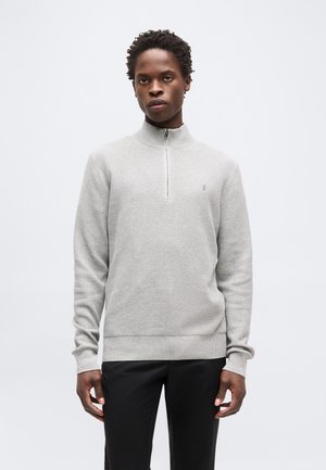 SWEATER HALF ZIP - Πουλόβερ - andover heather