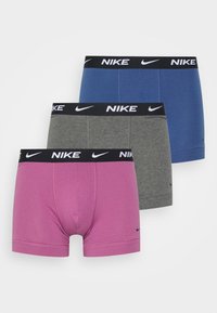 Não selecionado, bordeaux/navy/charcoal heather