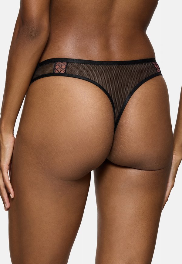 PALINA COSMIC HEARTBEAT STRING - Thong - schwarz2