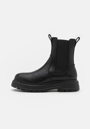 Docksteps JASPER 1302 Scarpe Uomo Stivaletto Beatles Pelle Black
