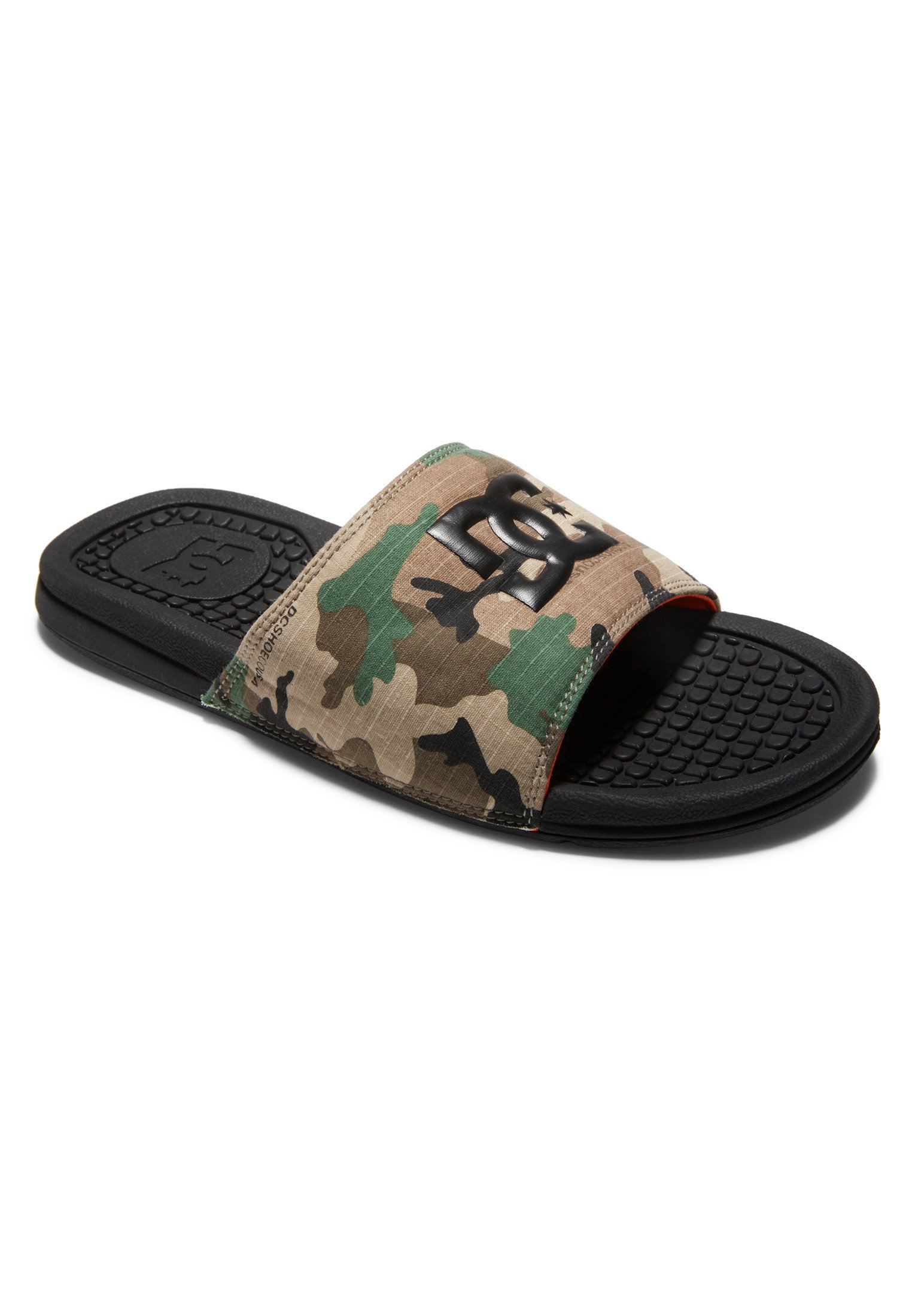 BOLSA - Chanclas de baño - black military camo/antracita - Zalando.es