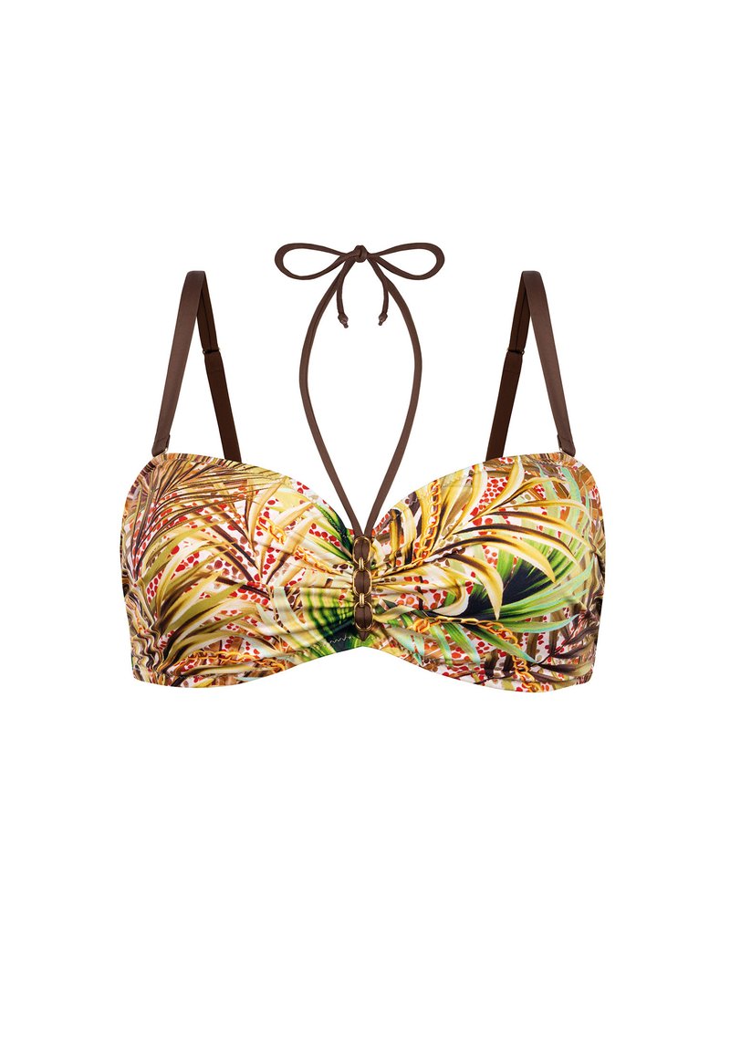 Feba Swimwear - Góra od bikini/jasny brąz - Zalando.pl