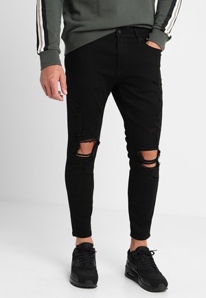 Skinny džíny - grey denim