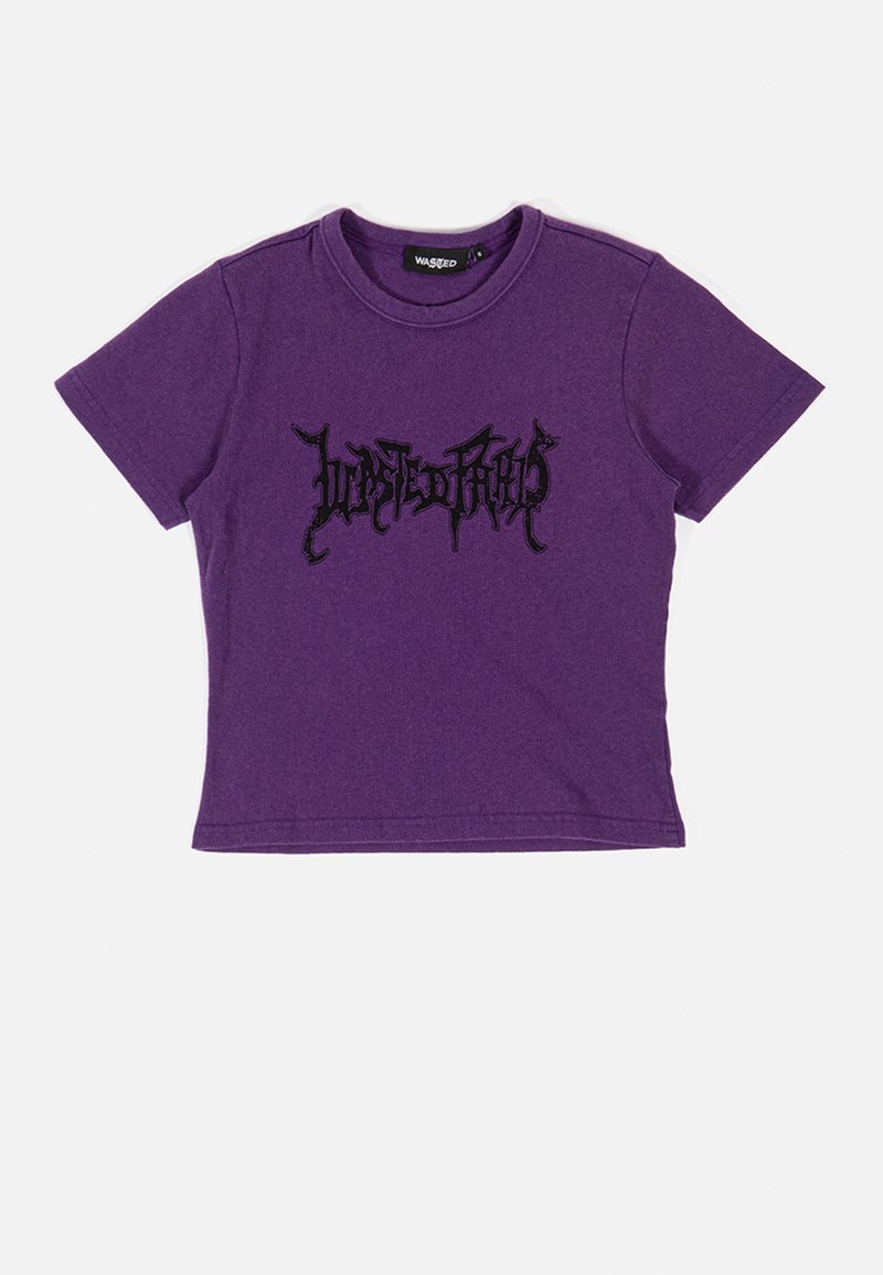 Wasted Paris T-shirt print paars Wasted Paris T-shirt print paars