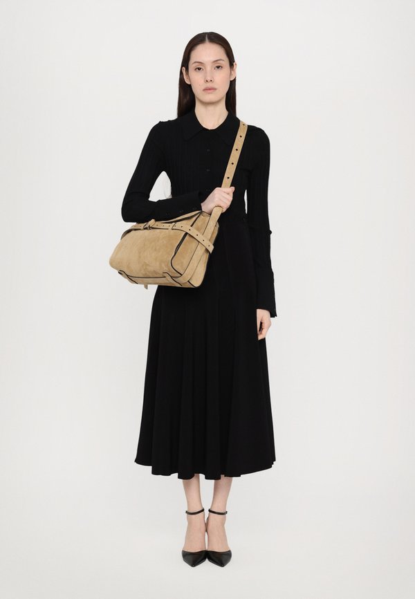 TIE ME - Cross body bag - beige2