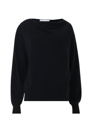 COWL-NECK  - Pullover - black