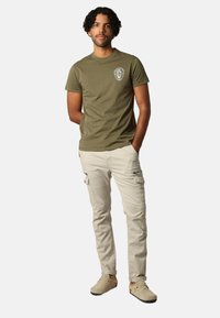 DEELUXE DEKARI - T-shirt imprimé - Khaki