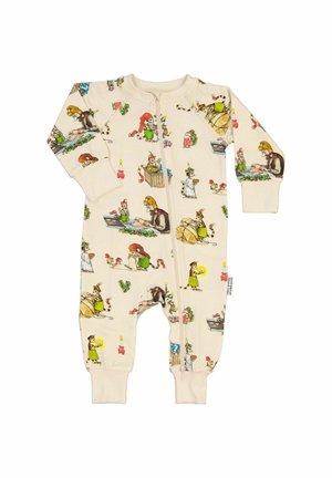 PETTSON AND FINDUS TWO-WAY ZIP - Natdragt - beige