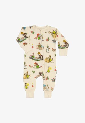 Geggamoja PETTSON AND FINDUS CHRISTMAS TWO-WAY ZIP - Yöpuku - beige