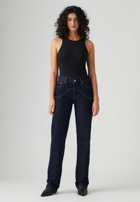 Levi's® 501® '90S WESTERN - Straight leg jeans - dark blue denim