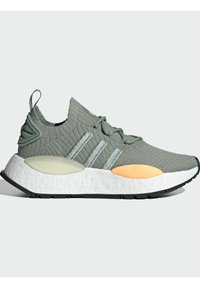 adidas Originals ORIGINALS NMD_W1 - Sneakers basse - silver green silver pebble acid orange