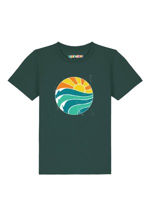 SUMMER SUN - T-Shirt print - glazed green