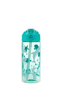 Baagl MIT STROHHALM DELFIN 500 ML - Borraccia - blau