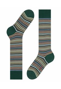 FALKE MICROBLOCK - Calzettoni - hunter green