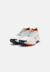 Nike Performance REACTX PEGASUS 5 GTX - Løbesko trail - phantom/vintage coral/dark russet/denim turquoise/midnight navy