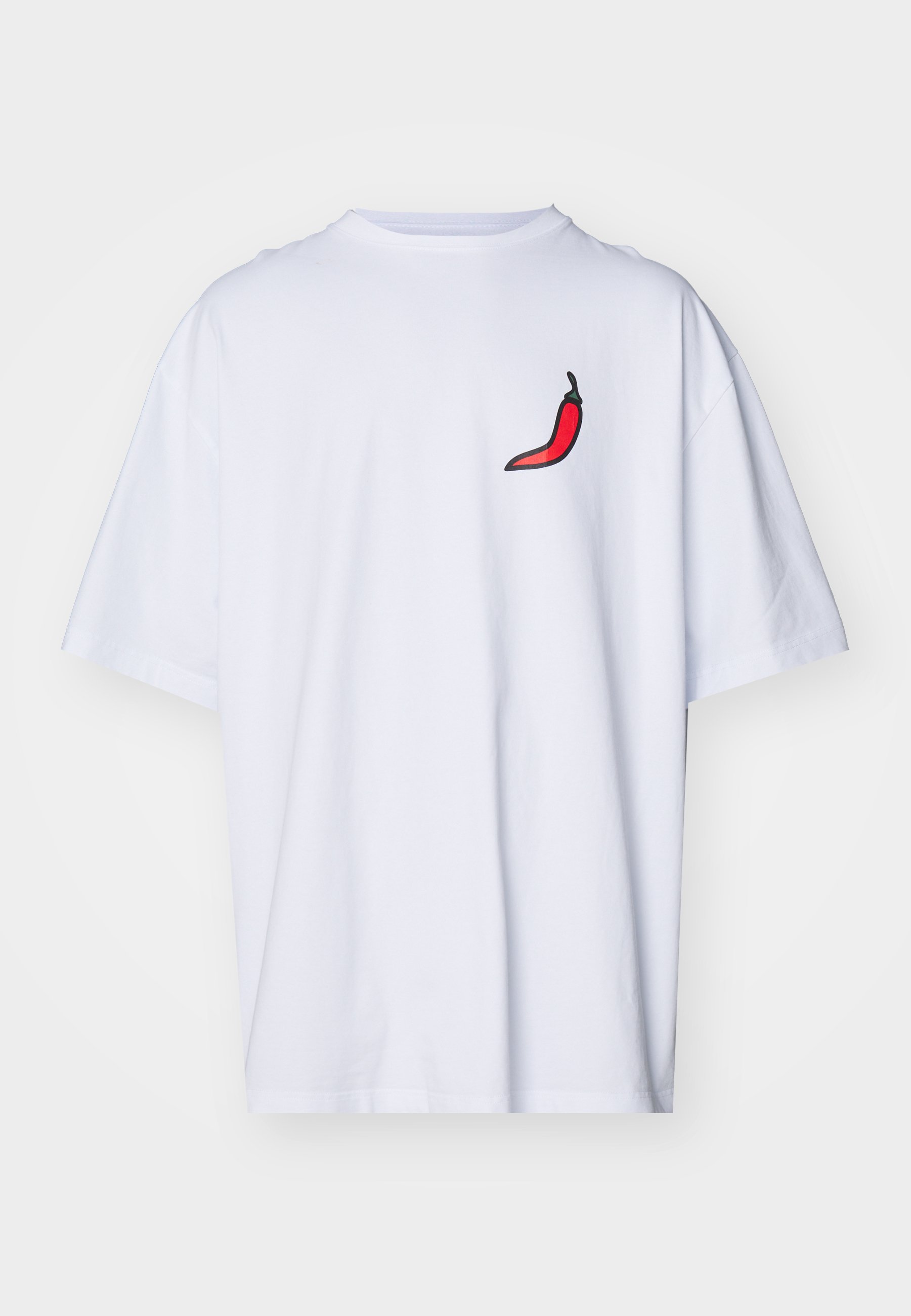 032c ON FIRE UNISEX - T-Shirt print - white/weiß - Zalando
