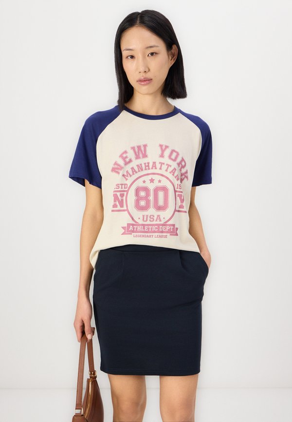 MONTY  - Print T-shirt - birch4