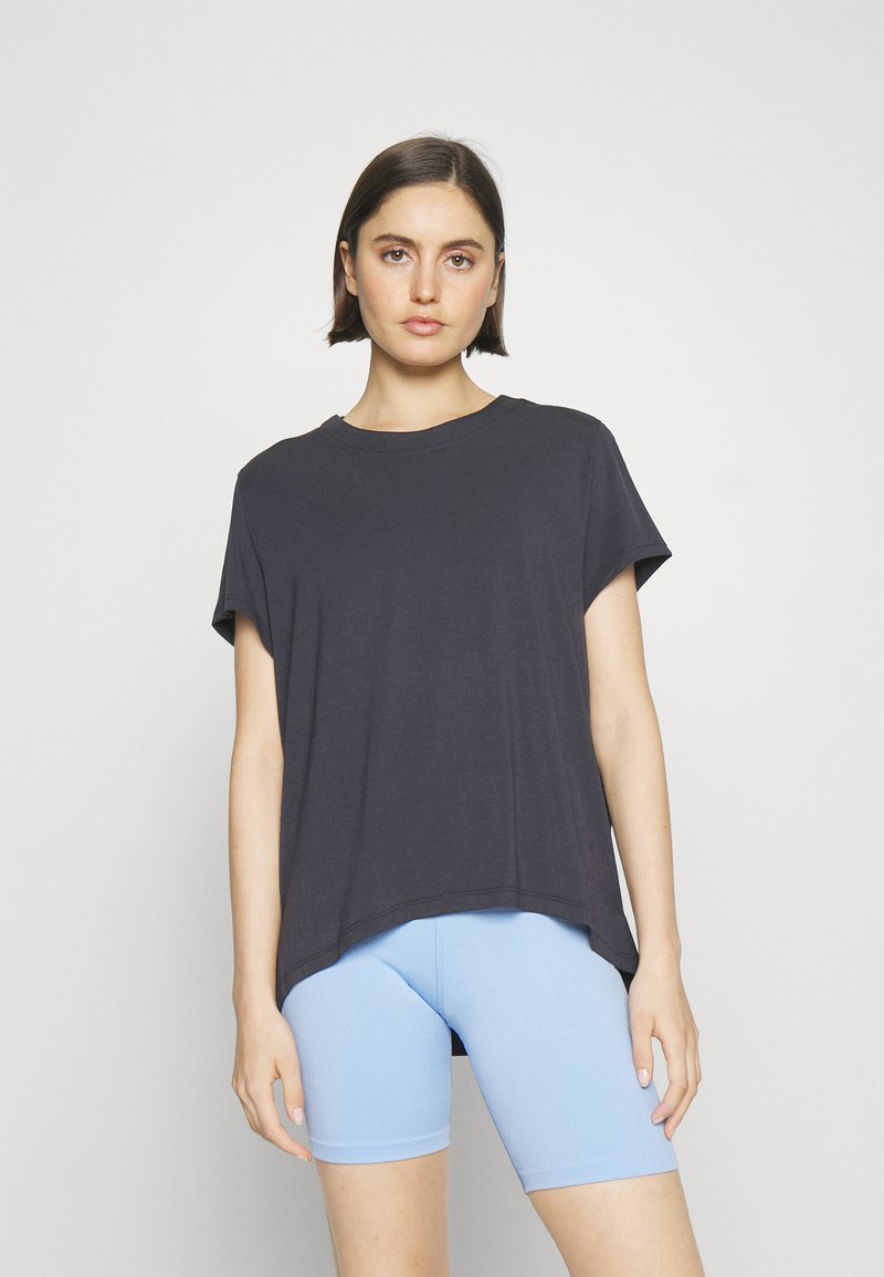 Athleta - WITH EASE TEE - Sportska majica - black, Povećaj