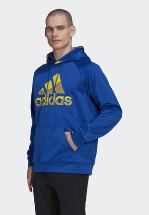 AEROREADY GAME AND GO BIG LOGO - Hoodie - blue