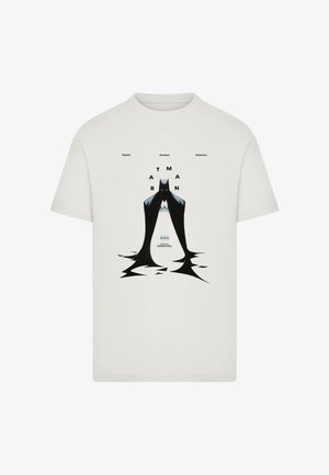Merchcode, BATMAN MADE IN GOTHAM CITY TEE - T-shirts print - lightasphalt