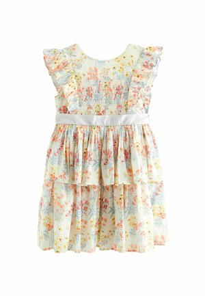 Laura Ashley MEGAN BOW DETAIL REGULAR FIT - Nappali ruha - ivory