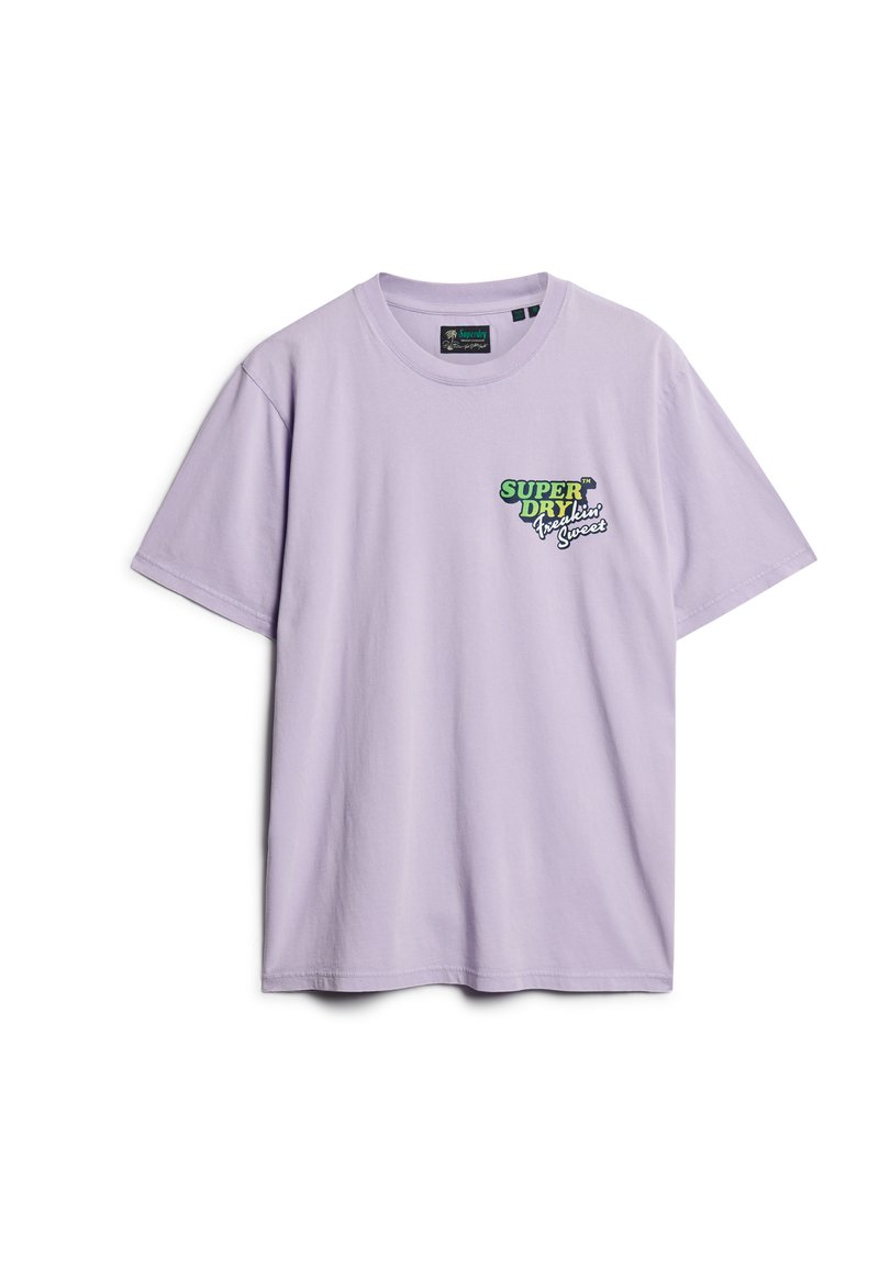 Superdry & Co T-shirt print paars