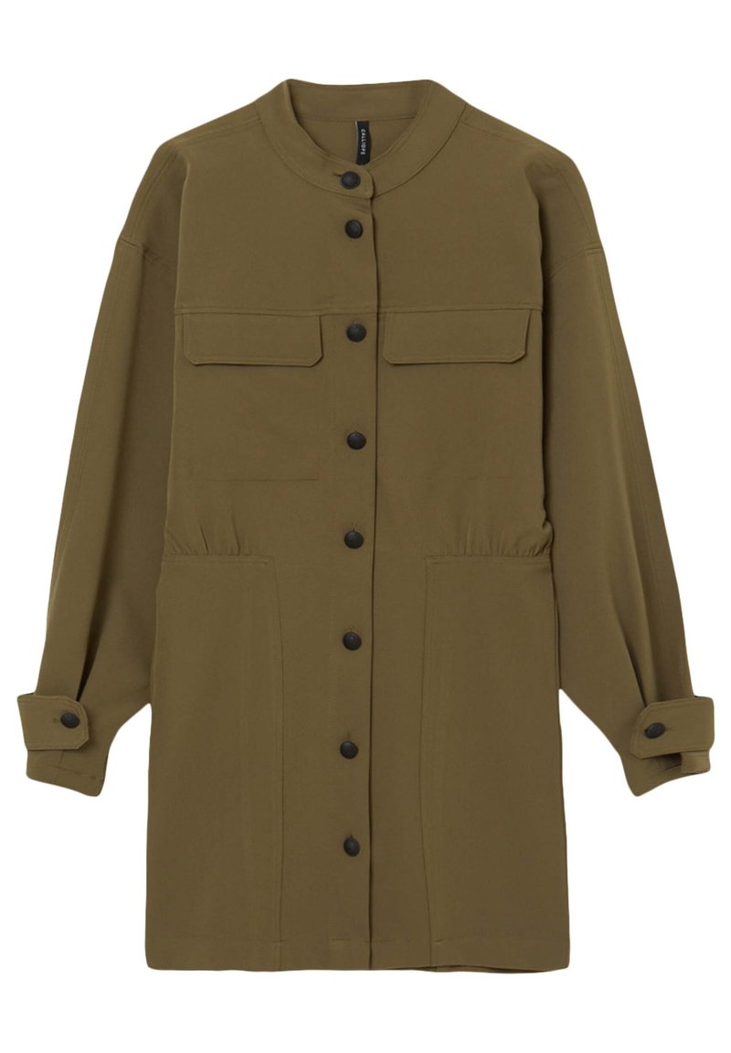Calliope Shirt dress - mottled light green - (Pre-owned) - Zalando.ie