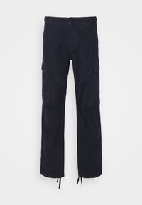 AVIATION PANT - Pantalones cargo - black rinsed