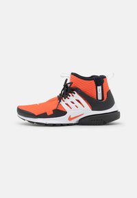 Nike Sportswear AIR PRESTO MID UTILITY - Sapatilhas de cano alto - orange/black/white/racer blue