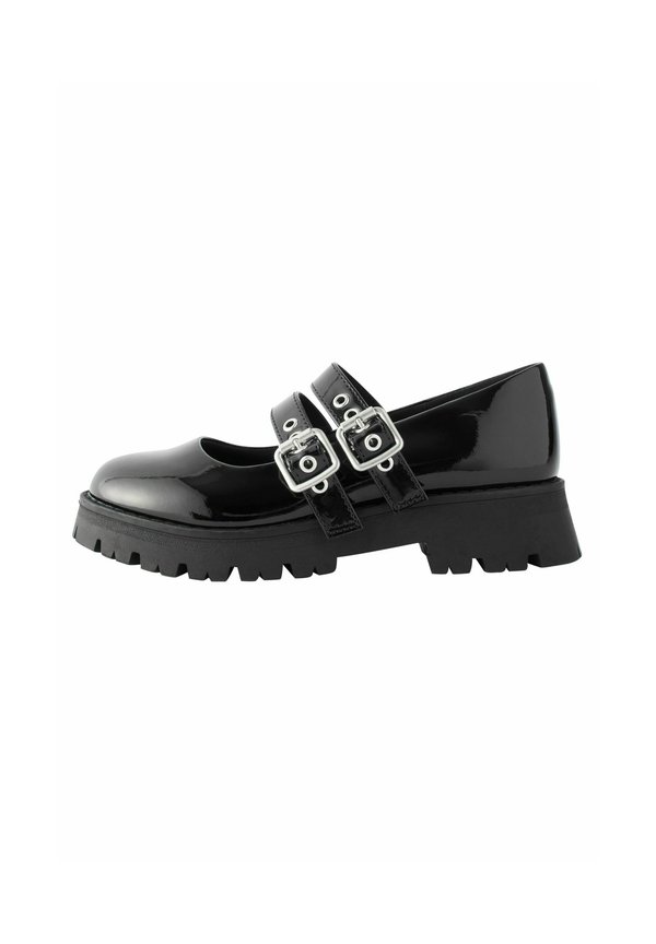 CHUNKY DOUBLE BUCKLE MARY JANE SCHOOL - REGULAR FIT - Riemchenballerina