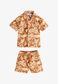 Non sélectionné, tan brown safari aop