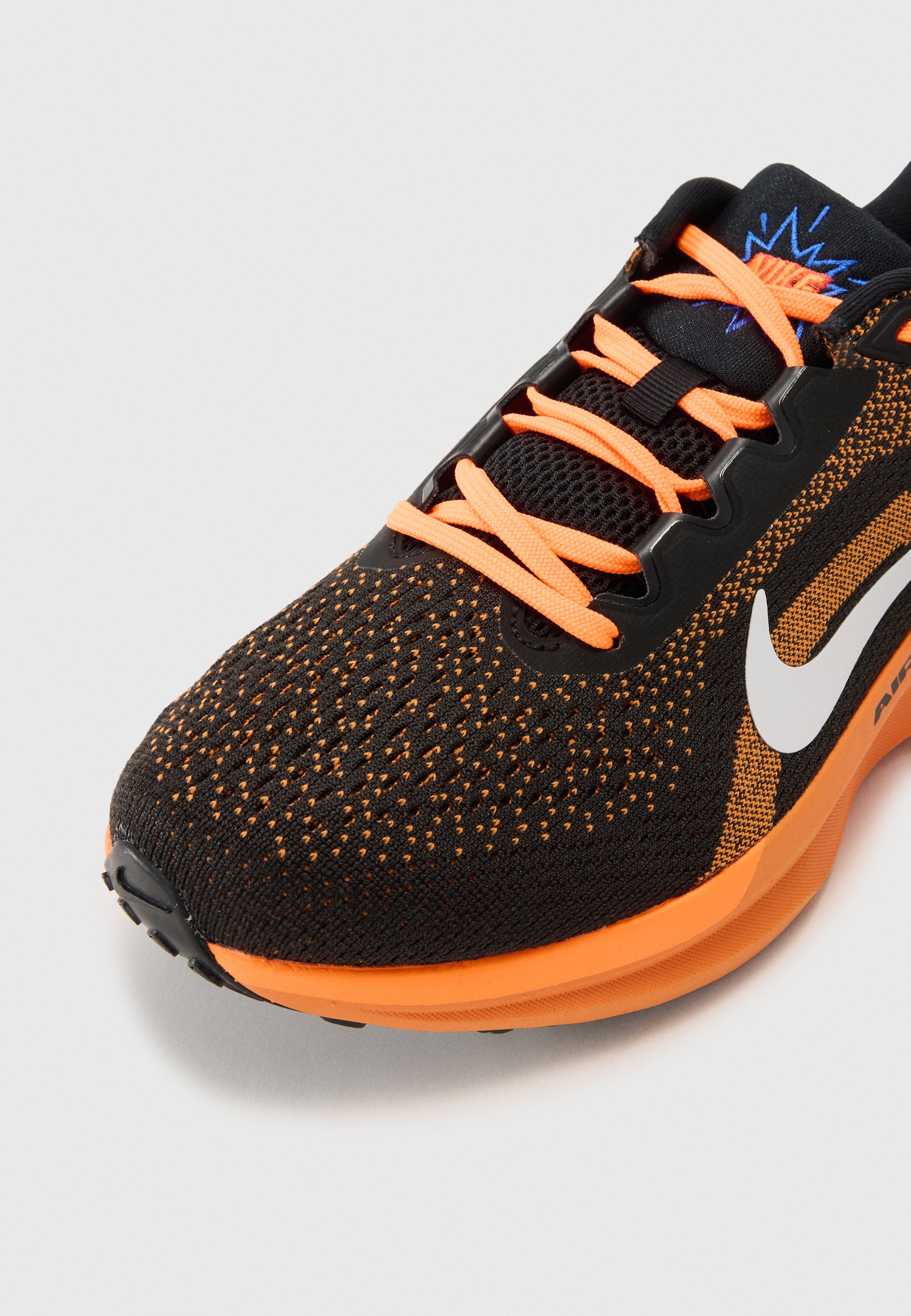 black and orange sneakers nike