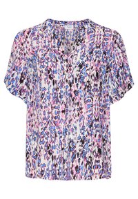 Saint Tropez AGNES SS - Blouse - pink c ikat paint