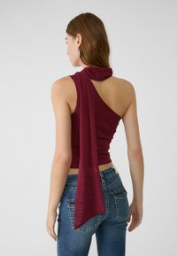 Stradivarius ASYMMETRIC - Blus - bordeaux