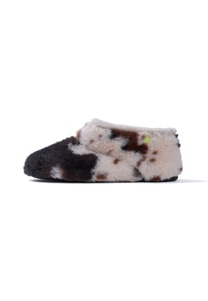 Hot Potatoes, HOT POTATOES HIGH-TOP ANIMAL PRINT FUR HOUSE SLIPPERS 80861 - Pantuflas - beig