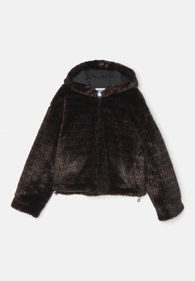 MOSCHINO CAPOSPALLA LUNGO - Casaco de inverno - fantasia marrone