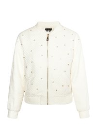 BOUCÉ   MIT STRASS-STEINEN NALLY - Vest - wollweiss