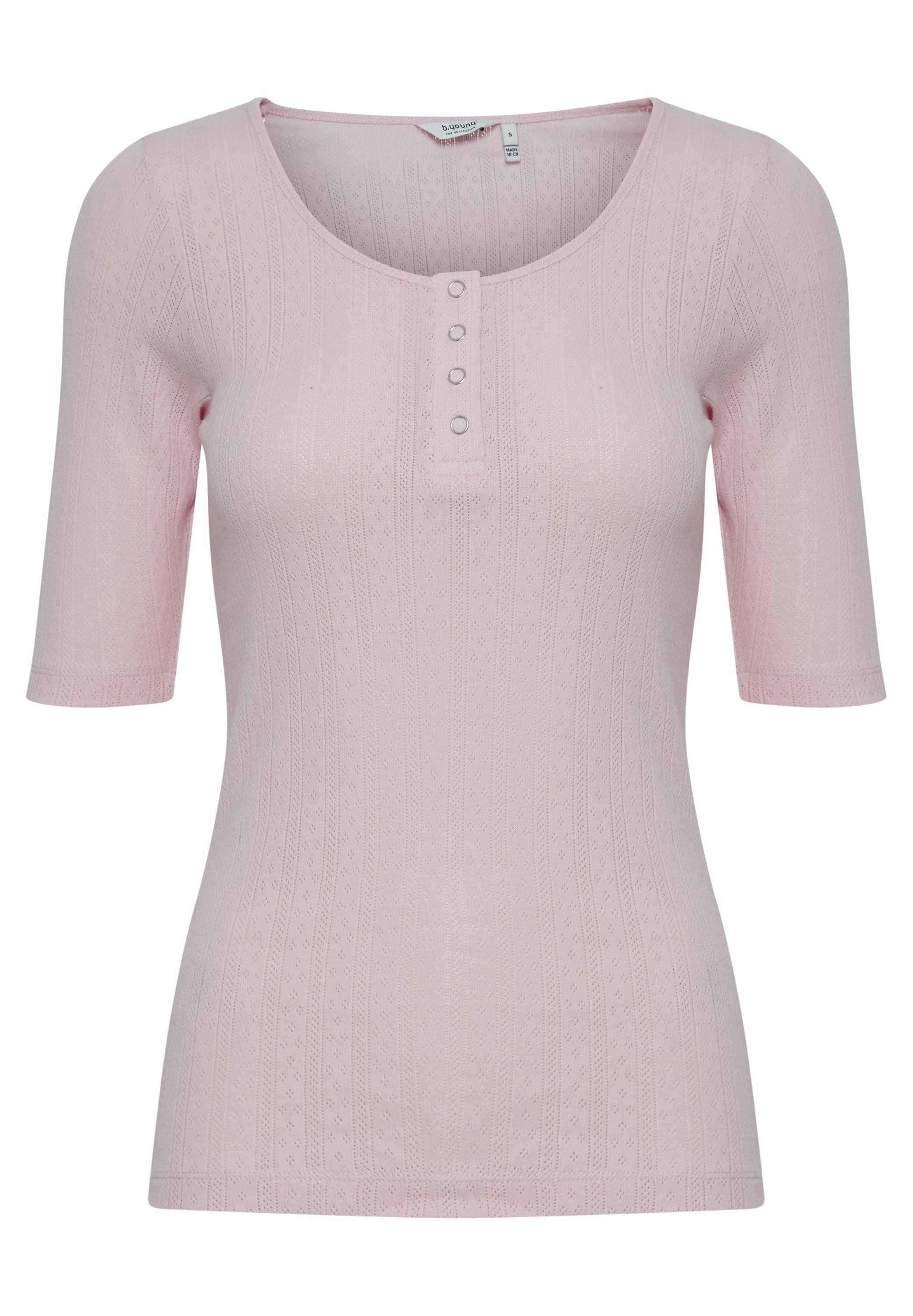 売れ筋商品|||ビーヤング Tシャツ レディース トップス BYPRISHA - Basic T-shirt - parfait pink b.young BYPRISHA - Basic T-shirt - parfait pink/purple - Zalando