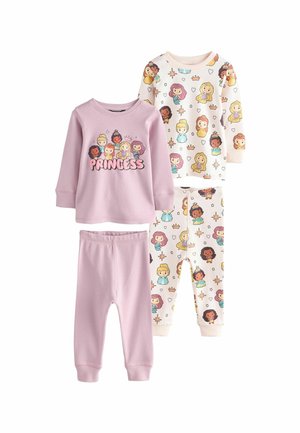REGULAR FIT - DISNEY PRINCESS SNUGGLE  2 PACK SET - Pyžamová súprava - mauve cream
