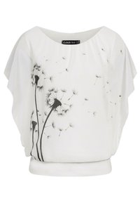 Cloud 5ive FLEDERMAUSÄRMEL - Bluse - white