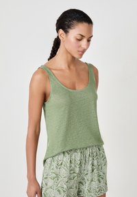 Etam JOSIE - Maglia del pigiama - green