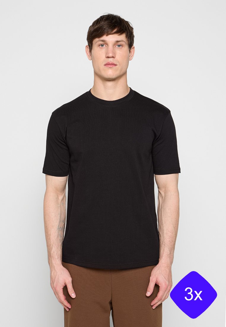 SikSilk T-shirt basic zwart SikSilk T-shirt basic zwart
